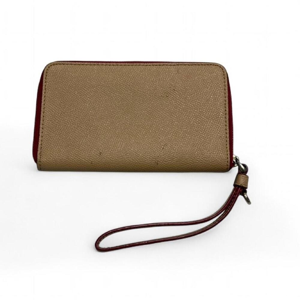 Coach small tan and red - Picture 2 of 8